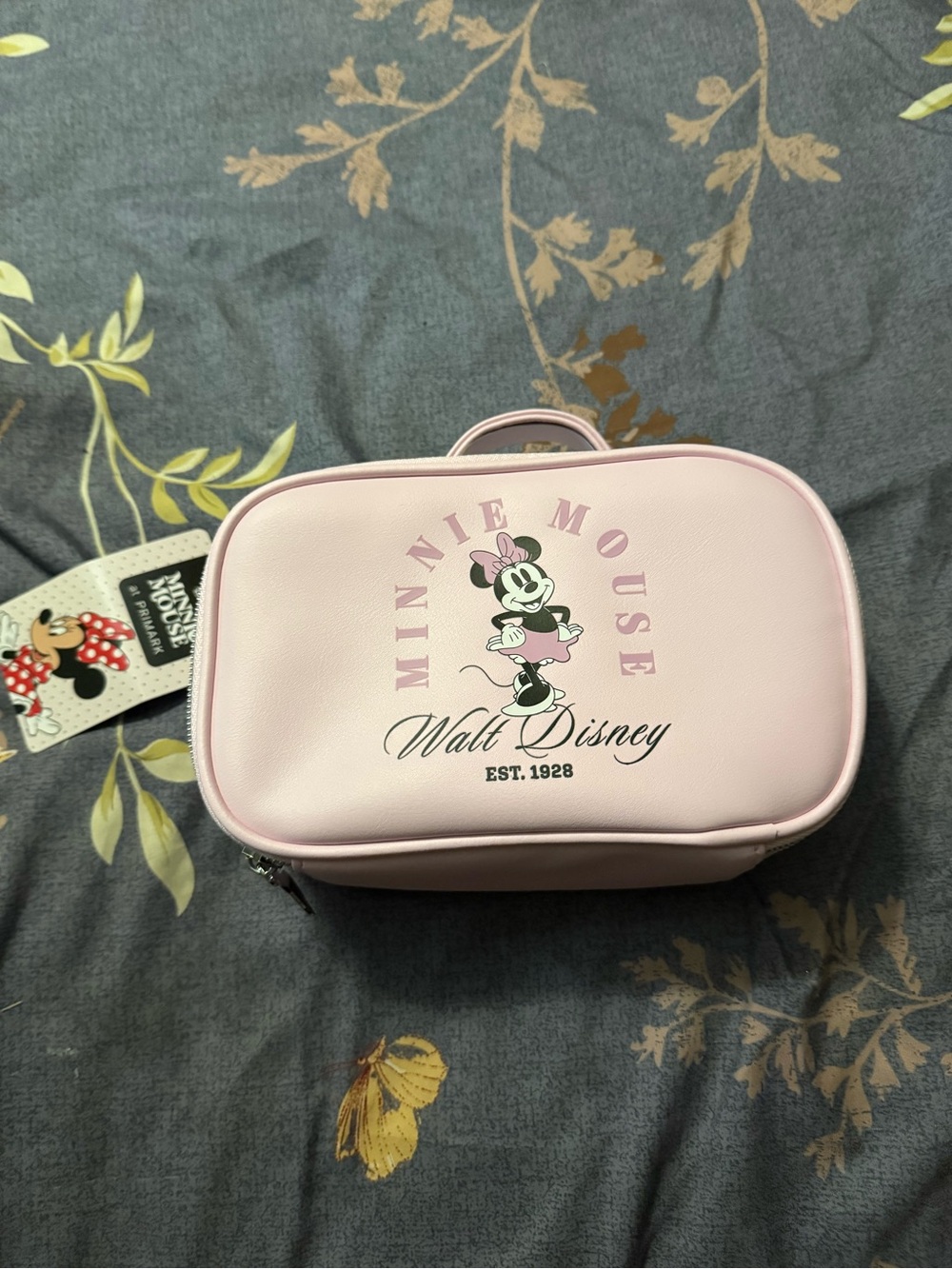 Primark Pink Minnie Mouse Walt Disney Cosmetic Bag